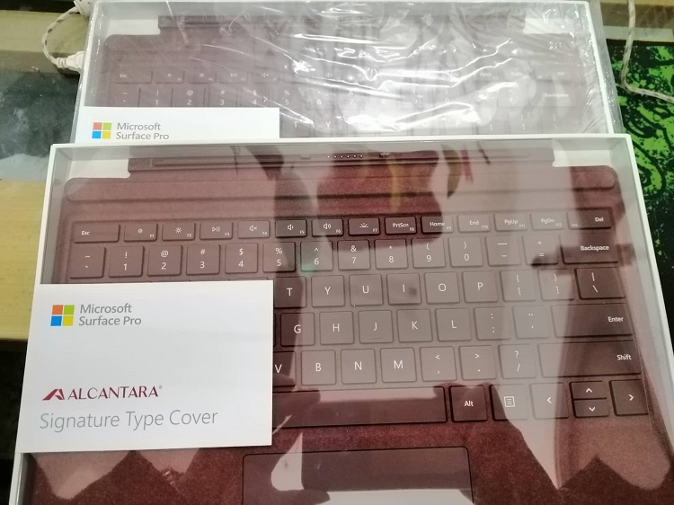 2 2 Mới – Bàn phím surface alcantara – dùng cho pro 3 4 5 6 7
