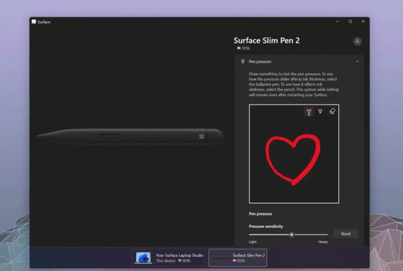 nhung thu thuat voi but surface slim pen 2 4 Những thủ thuật với bút Surface Slim Pen 2
