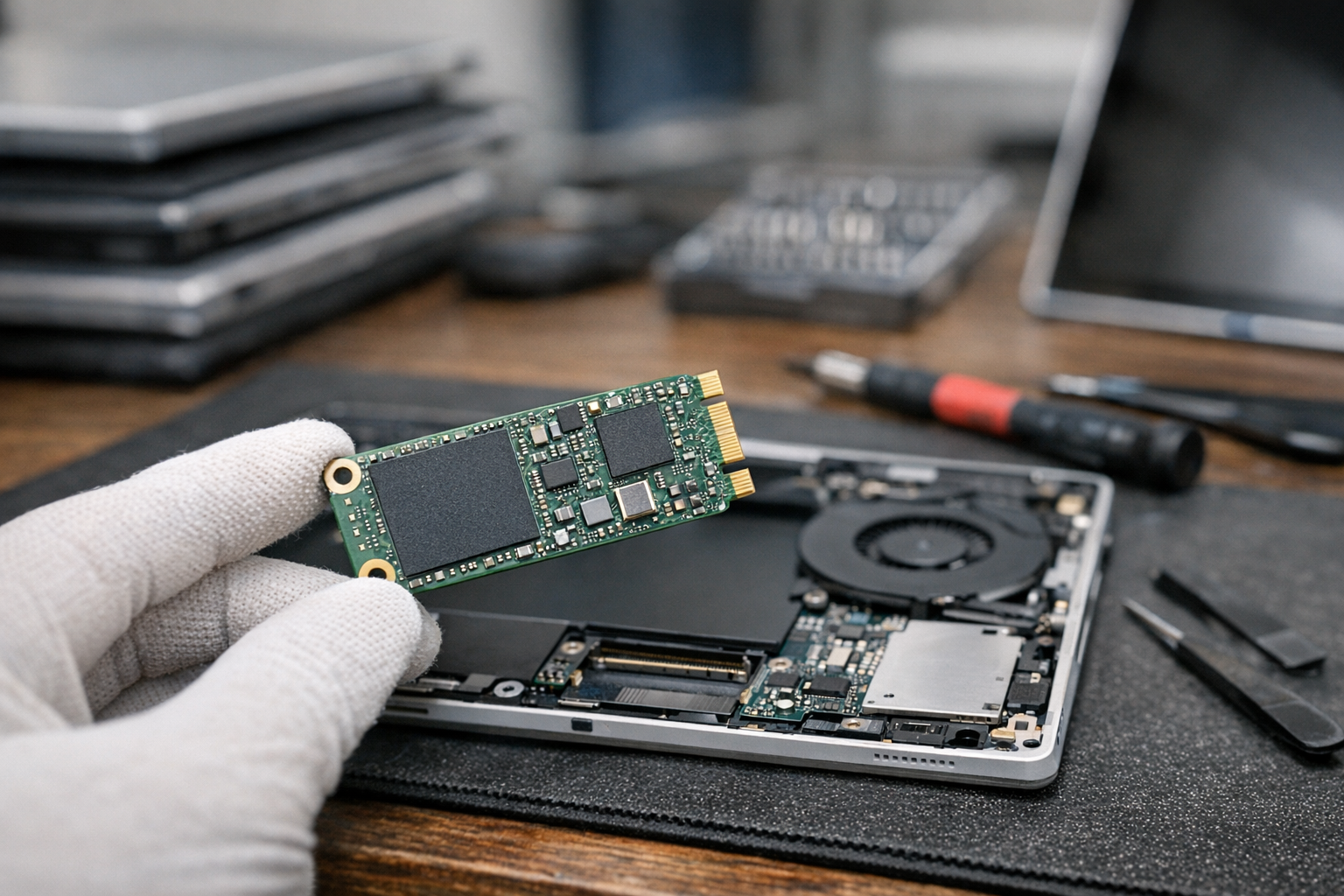 Địa chỉ thay thế, nâng cấp ổ cứng ssd cho surface uy tín giá rẻ 6 Ổ cứng SSD mSATA dung lượng cao dùng để nâng cấp cho Surface Pro