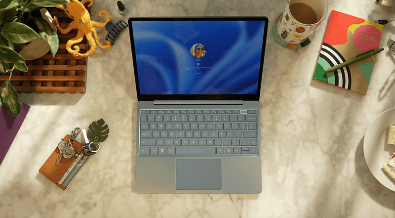 Hinh anh thuc te Surface Laptop Go 3 Surface Laptop Go 3 I5/8GB/256GB (New Refurbished)