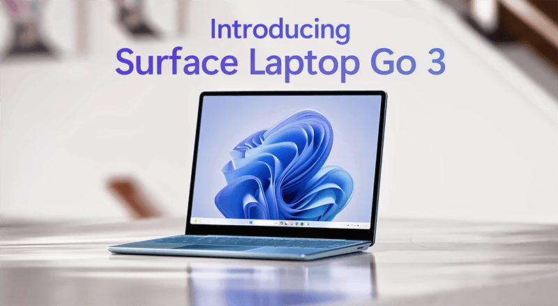 thiet ke Surface Laptop Go 3 Surface Laptop Go 3 I5/8GB/256GB (New Refurbished)
