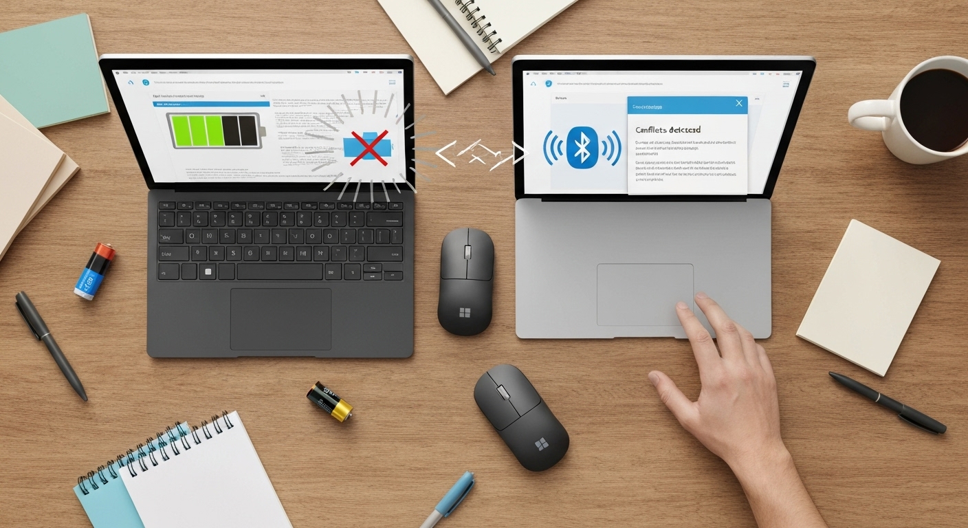 surface bị lỗi chuột