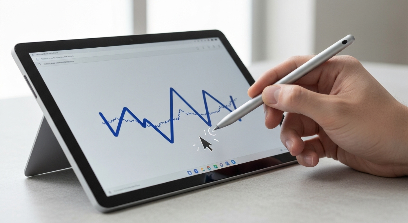 surface bị lỗi bút cảm ứng