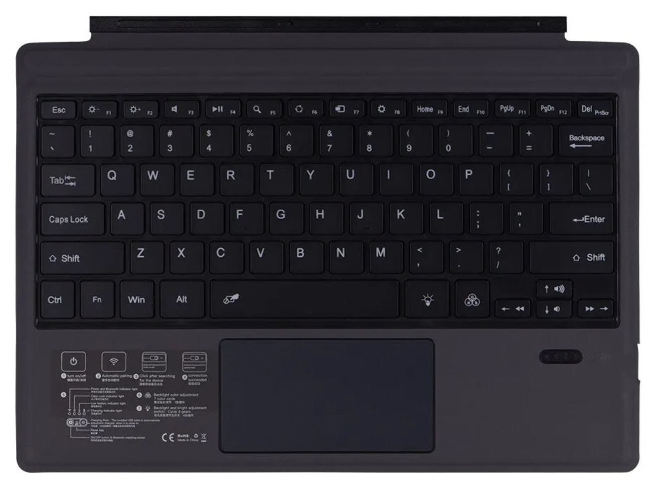 Mới – Bàn phím Bluetooth cho Surface Pro 3/4/5/6/7/8/9 – Có Led