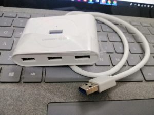 5 1 1 Cáp chuyển đổi Hub USB Ugreen 30202 4 Cổng USB 3.0 Chính Hãng