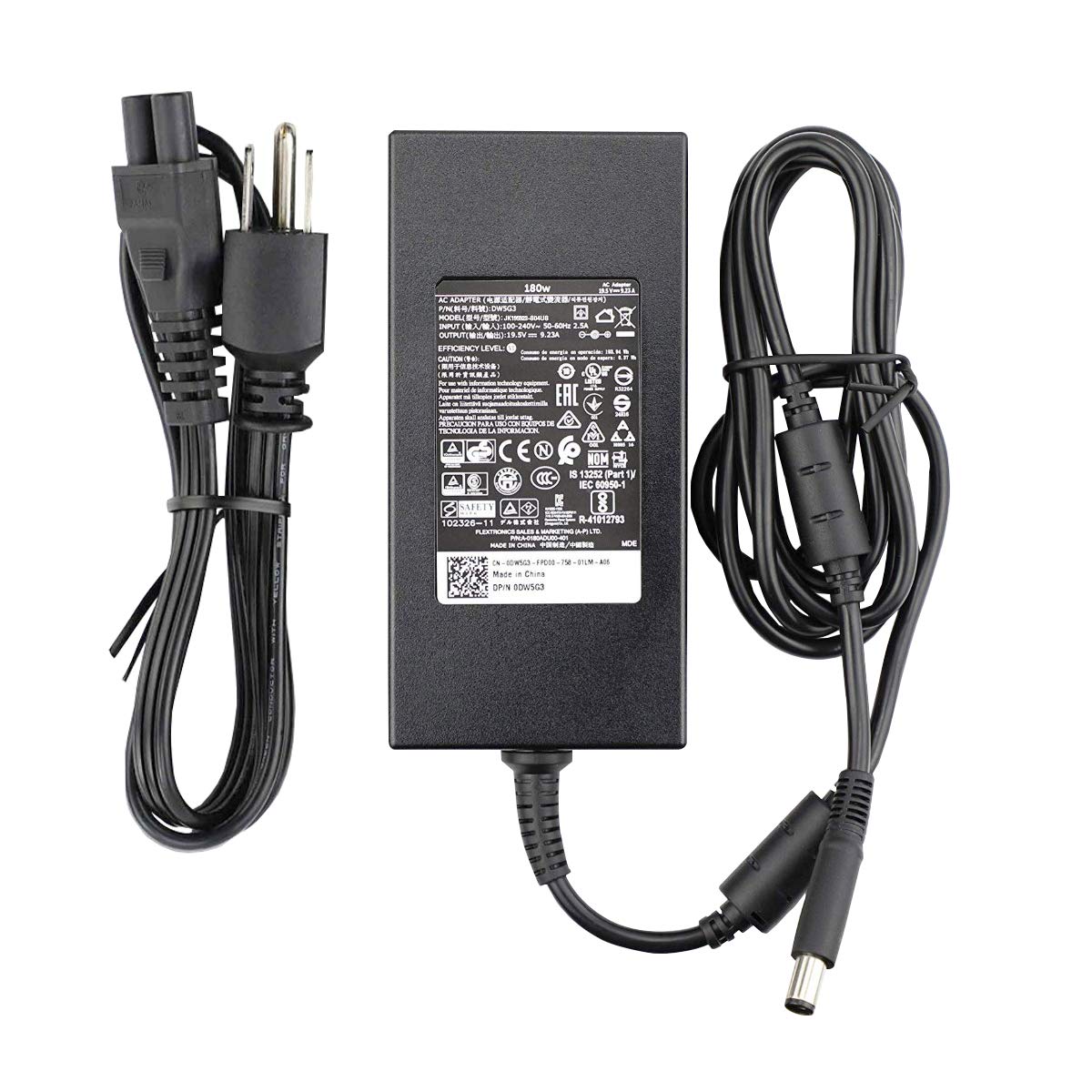 Sạc laptop Dell 19.5V 9.23A – 180W đầu kim lớn