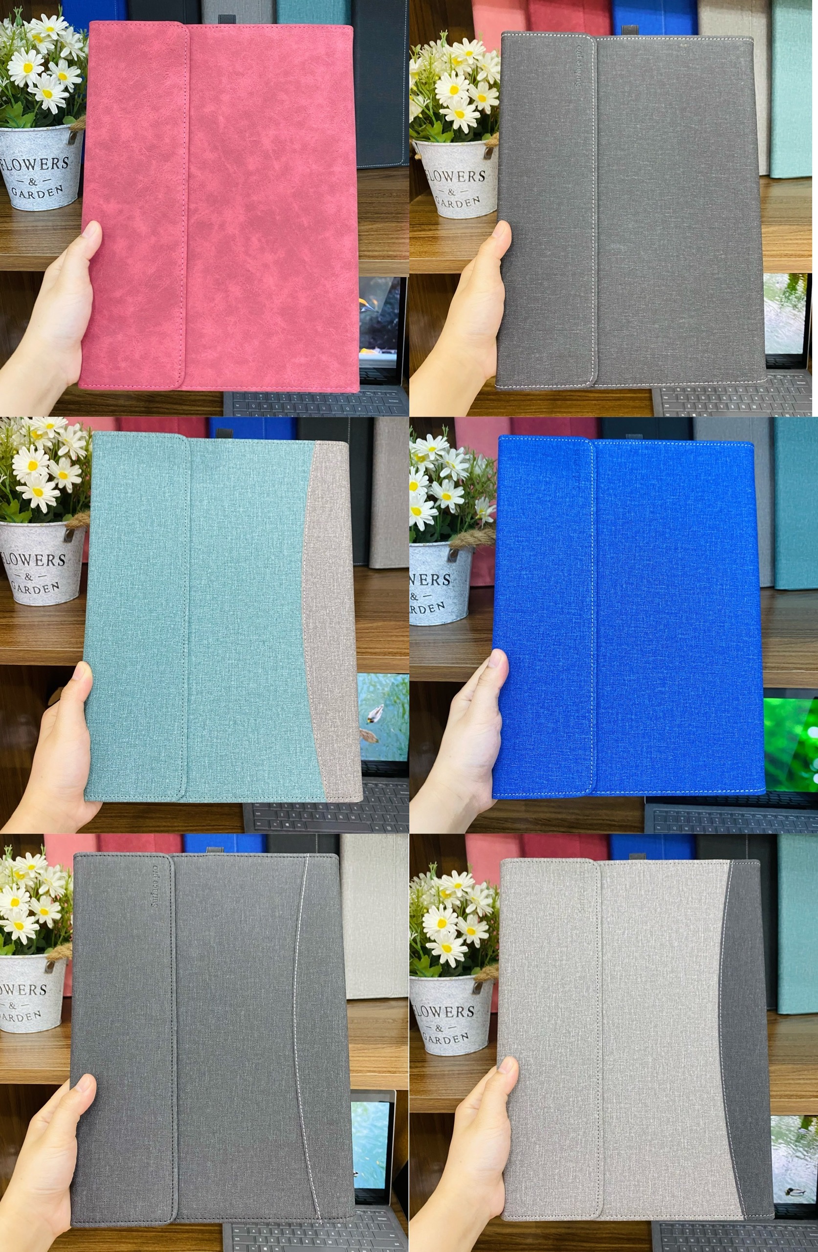 Bao Da Ốp Lưng Bảo Vệ Surface Pro 4/5/6/7/7+/X/8/9/10/11 Chuyên Dụng