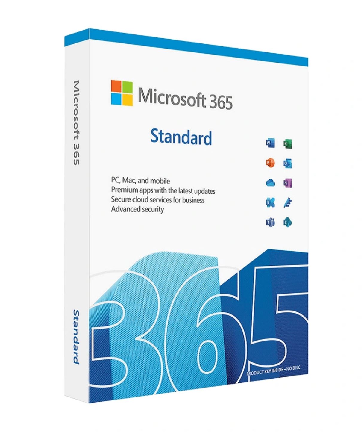 Phần mềm Office Microsoft 365 Business Standard Retail ESD KLQ-00209 (1 User/ 5 PC+5 Tab+5 Mobile/ 12 tháng)