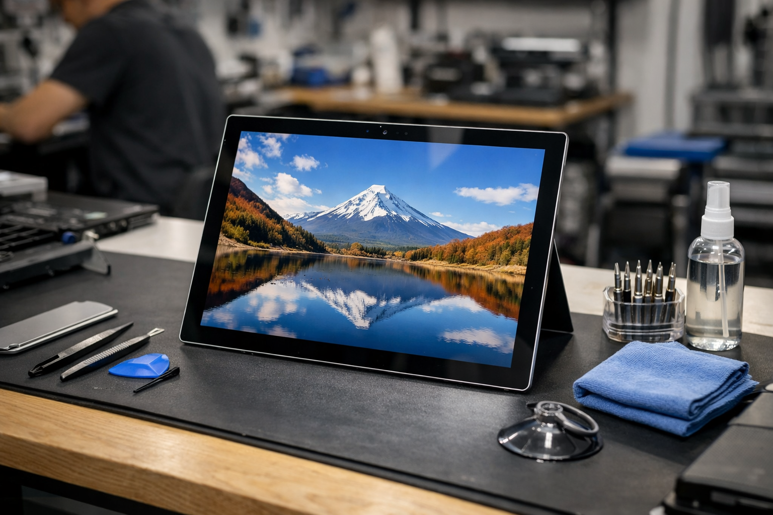 Thay Màn Hình Surface Pro Hà Nội Giá Rẻ, Lấy Ngay Uy Tín 9 Chiếc Surface Pro hiển thị sắc nét sau khi được thay màn hình mới