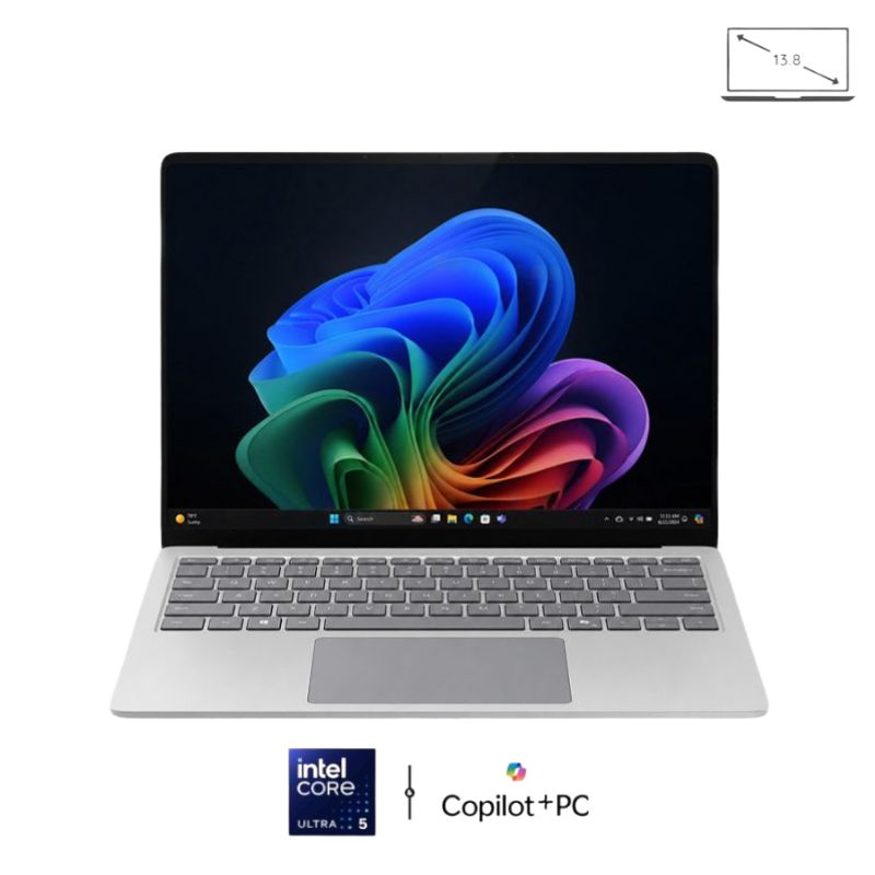 Surface Laptop 8 15 inch Intel Core Ultra 5 335 RAM 32GB SSD 256GB, LCD 120Hz, Wi-Fi, Windows 11 Pro 4 Surface Laptop 8 13 Bac Platinum 1 Surface Laptop 8 15 inch Intel Core Ultra 5 335 RAM 32GB SSD 256GB, LCD 120Hz, Wi-Fi, Windows 11 Pro