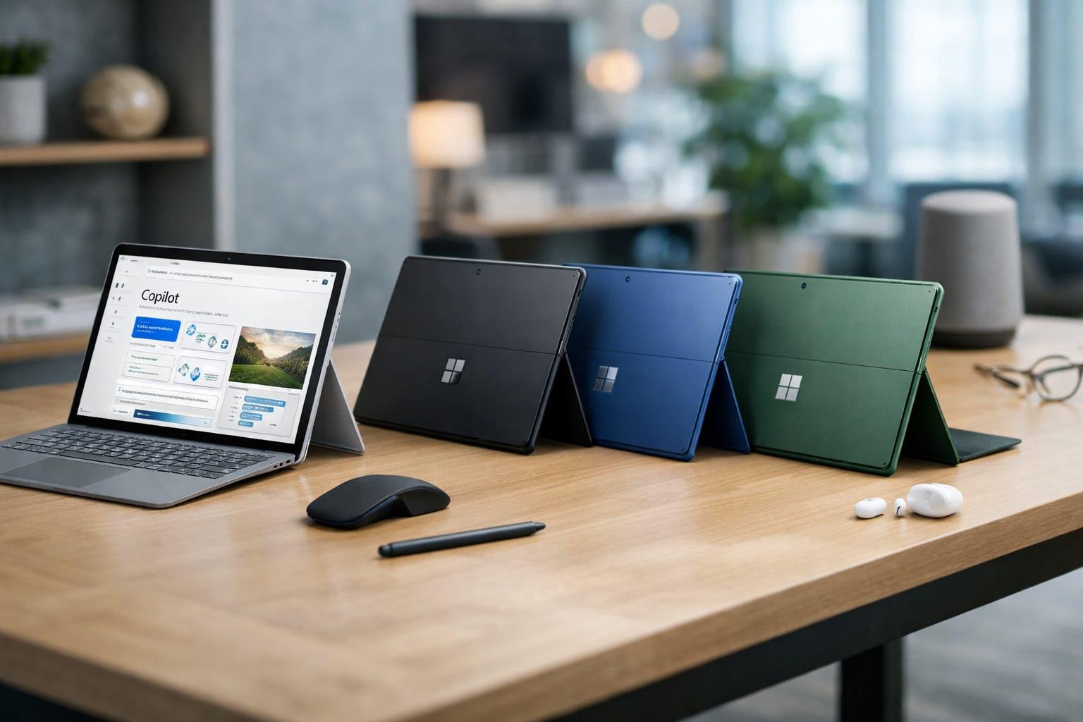 Thế hệ Surface Pro 9 hiện đại với màu sắc đa dạng